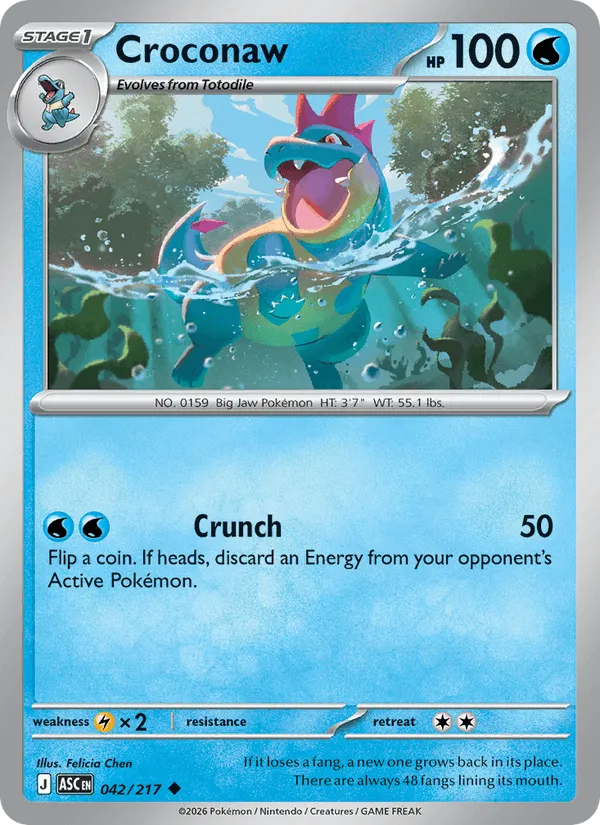 Carte Crocrodil — Ascended Heroes