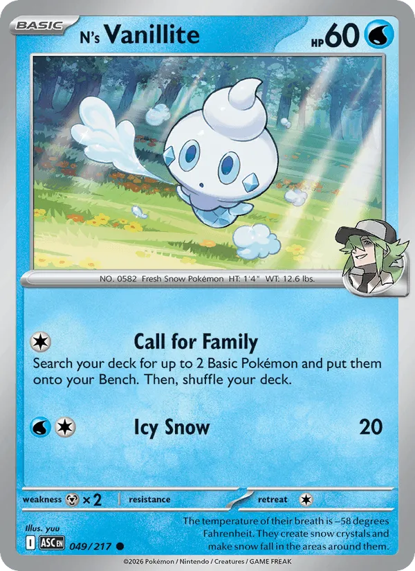 Carte Sorbébé de N — Ascended Heroes