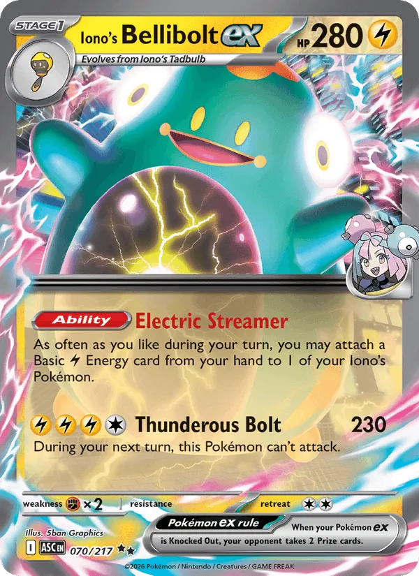 Carte Ampibidou ex de Mashynn — Ascended Heroes