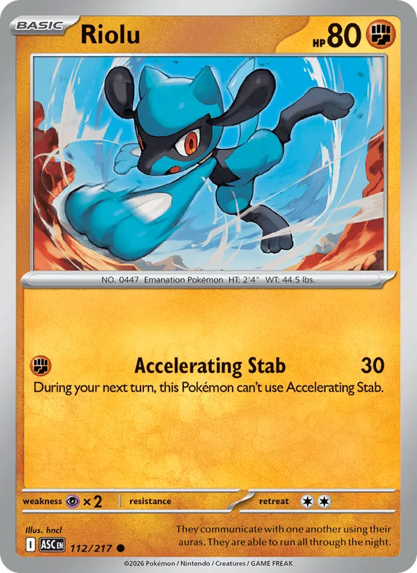 Carte Riolu — Ascended Heroes