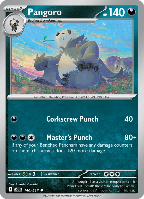 Carte Pandarbare — Ascended Heroes