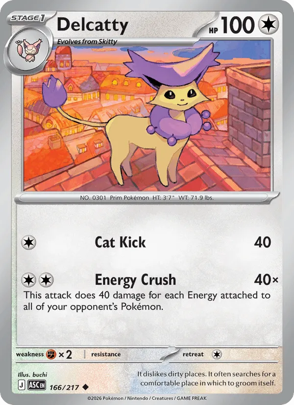 Carte Delcatty — Ascended Heroes