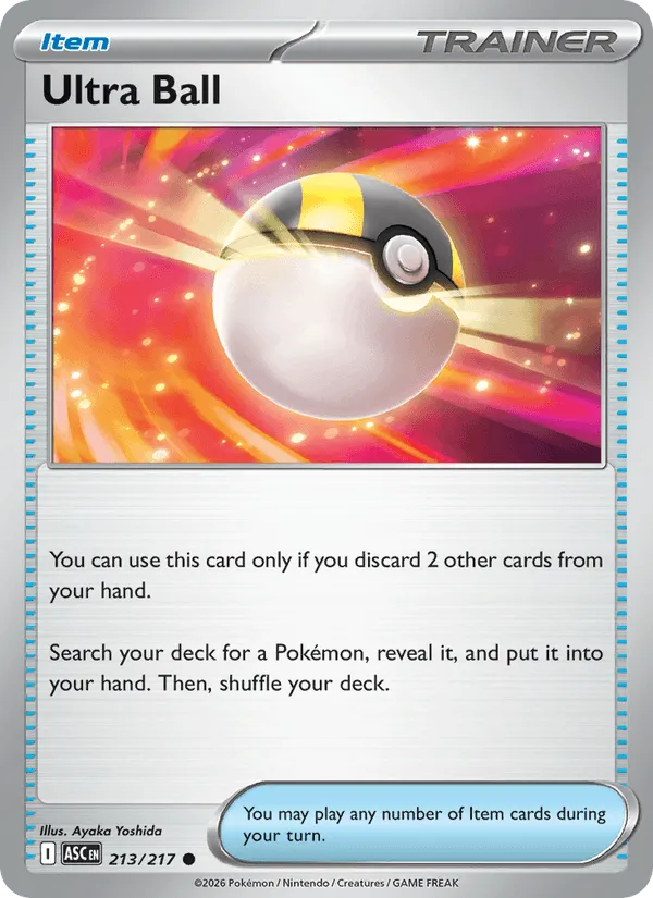 Carte Ultra Ball — Ascended Heroes