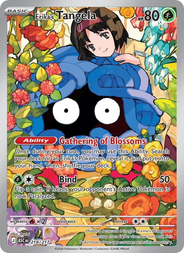 Carte Saquedeneu de Erika — Ascended Heroes