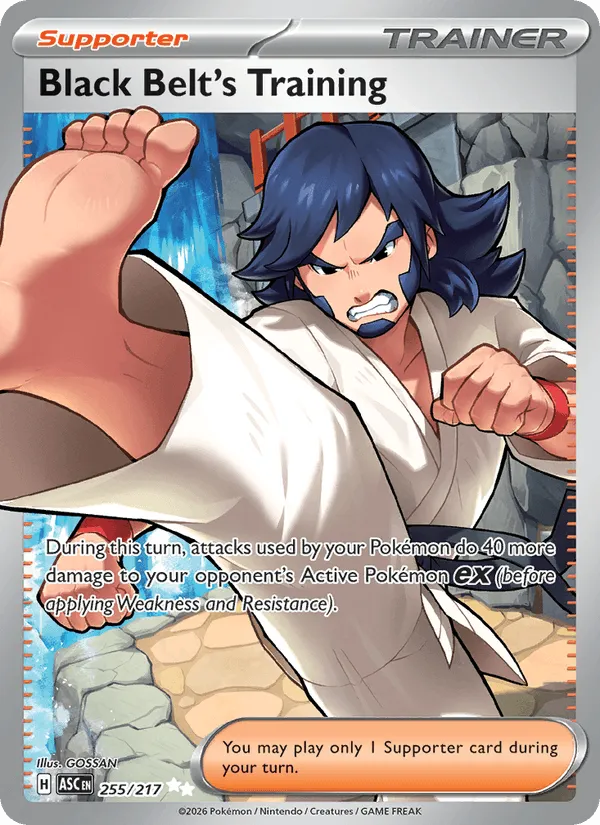 Carte Entraînement de Karatéka — Ascended Heroes
