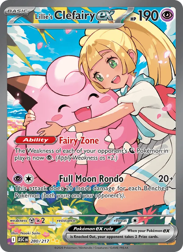 Carte Mélofée ex de Lilie — Ascended Heroes