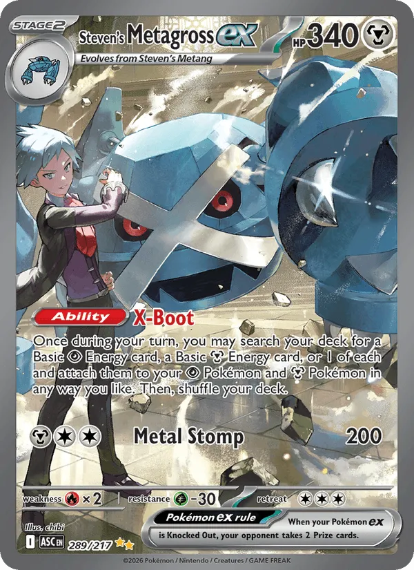 Carte Métalosse ex de Pierre — Ascended Heroes