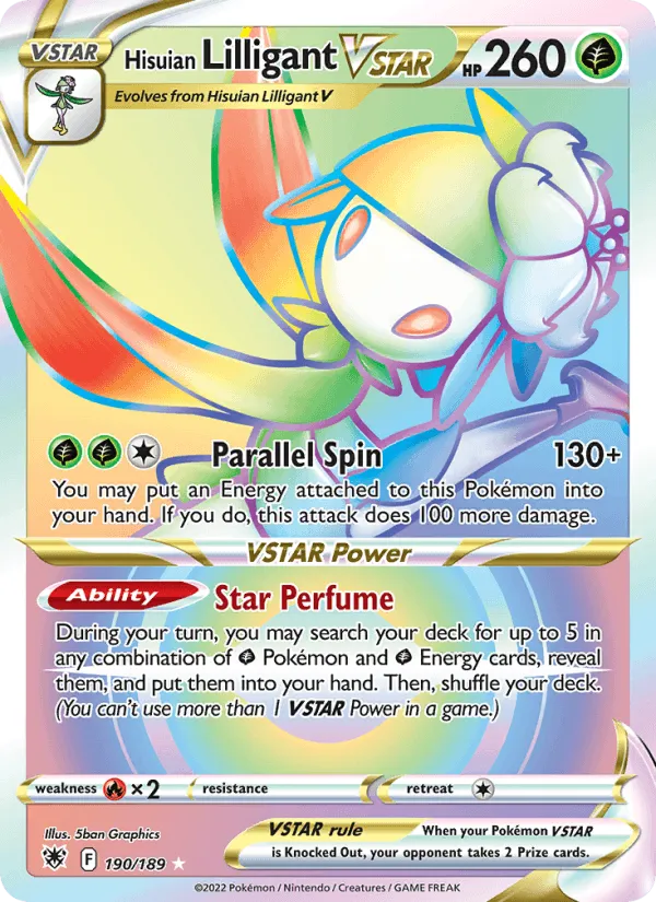 Carte Fragilady de Hisui VSTAR — Astral Radiance