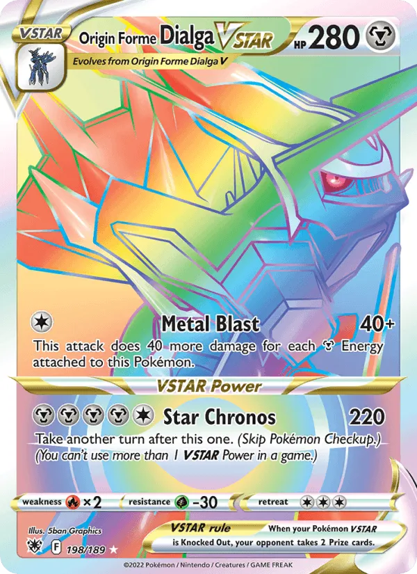 Carte Dialga Originel VSTAR — Astral Radiance