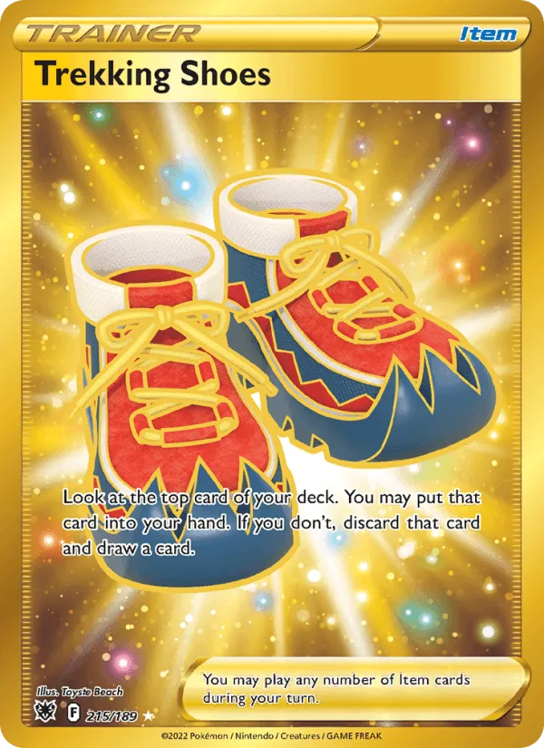 Carte Chaussures de Randonnée — Astral Radiance