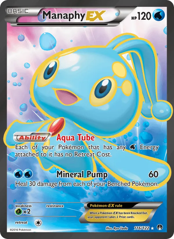 Carte Manaphy EX — BREAKpoint