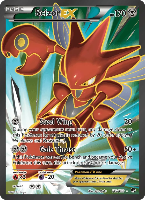 Carte Scizor EX — BREAKpoint