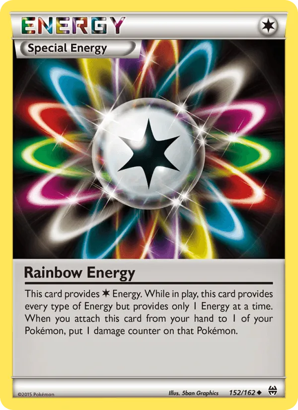 Carte Énergie Multicolore — BREAKthrough
