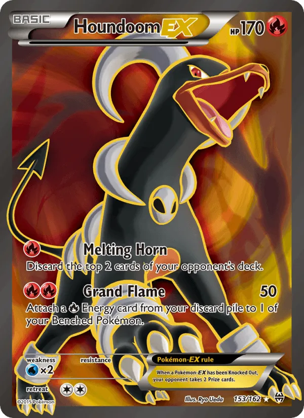 Carte Houndoom EX — BREAKthrough