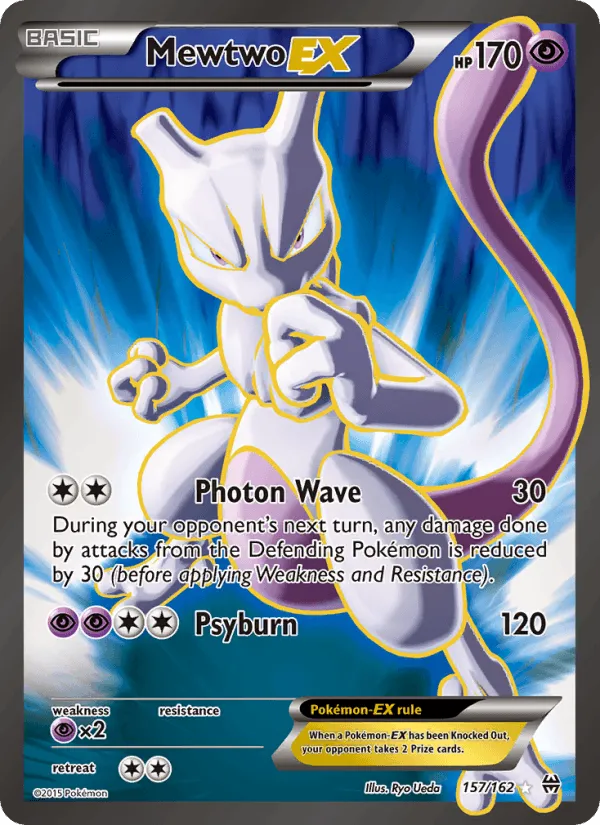 Carte Mewtwo-EX — BREAKthrough