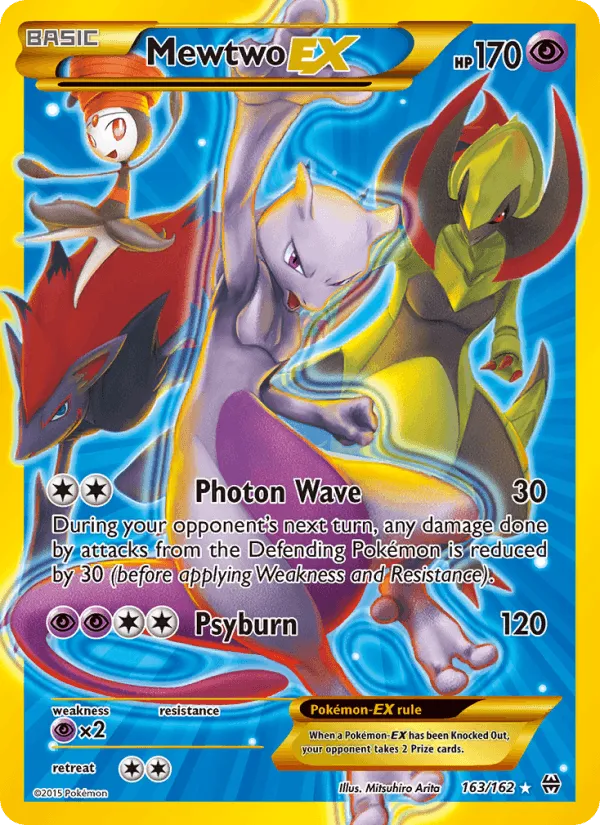 Carte Mewtwo-EX — BREAKthrough