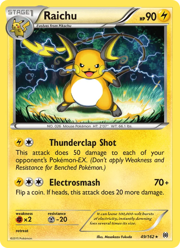 Carte Raichu — BREAKthrough
