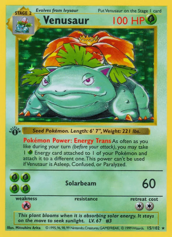 Carte Florizarre — Base Set