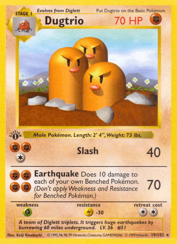 Carte Triopikeur — Base Set