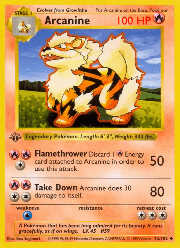 Carte Arcanin — Base Set