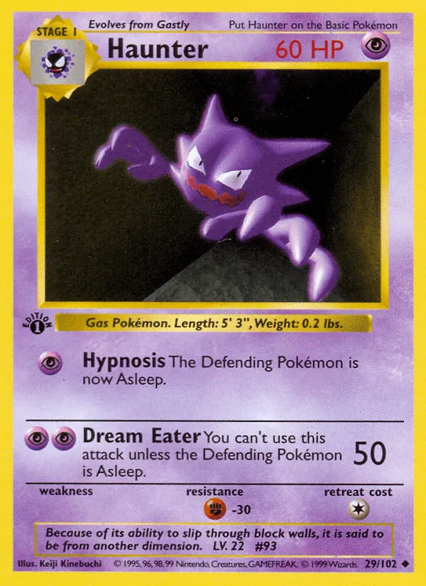 Carte Spectrum — Base Set
