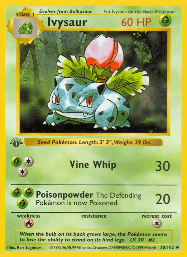 Carte Herbizarre — Base Set