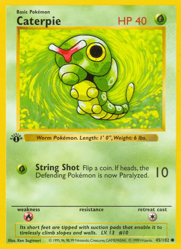Carte Chenipan — Base Set