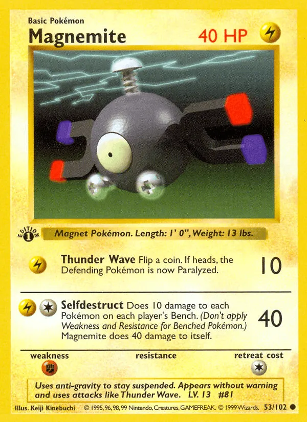 Carte Magnéti — Base Set