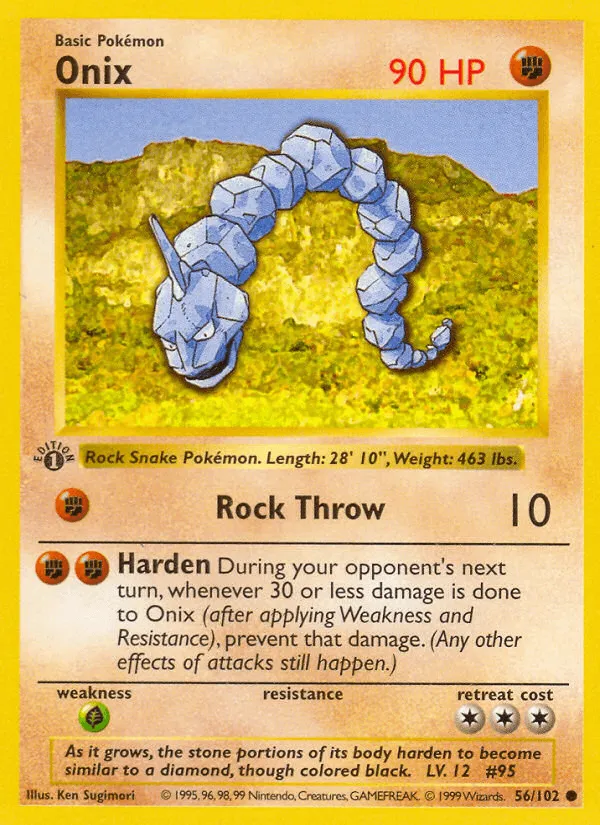 Carte Onix — Base Set