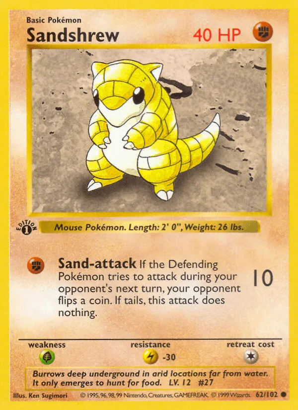 Carte Sabelette — Base Set