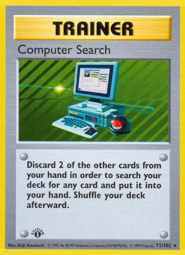 Carte Recherche Informatique — Base Set