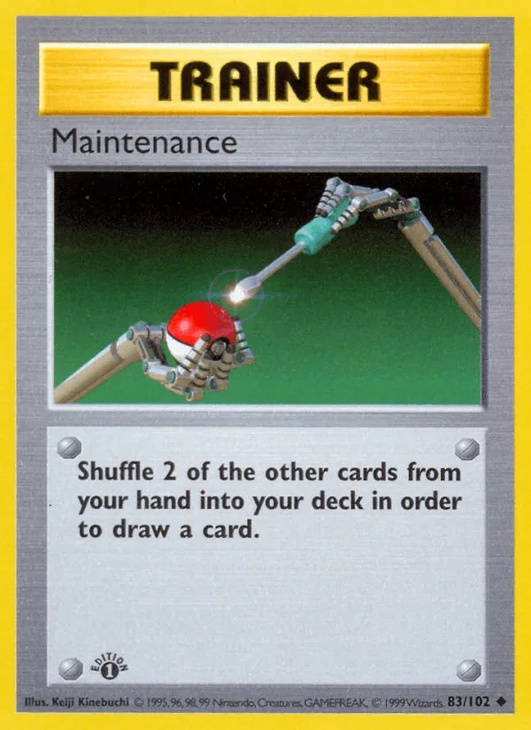 Carte Entretien — Base Set