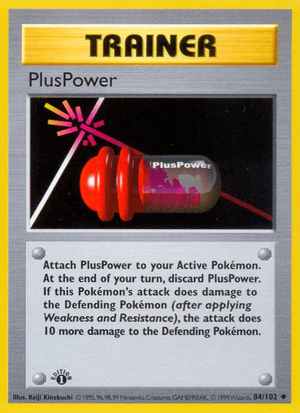 Carte PlusPower — Base Set
