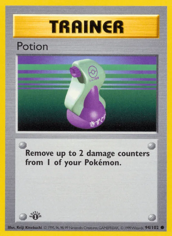 Carte Potion — Base Set