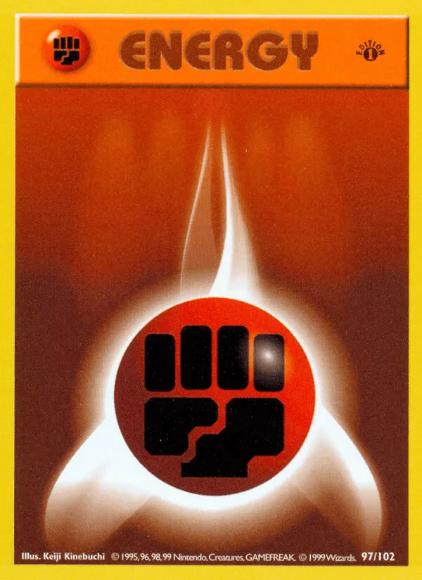 Carte Basic Fighting Energy — Base Set