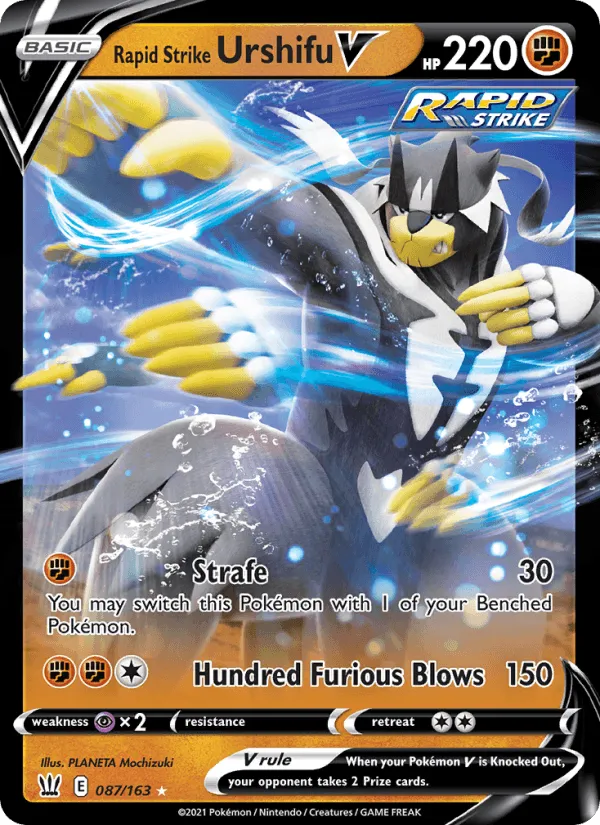 Carte Shifours Mille Poings V — Battle Styles