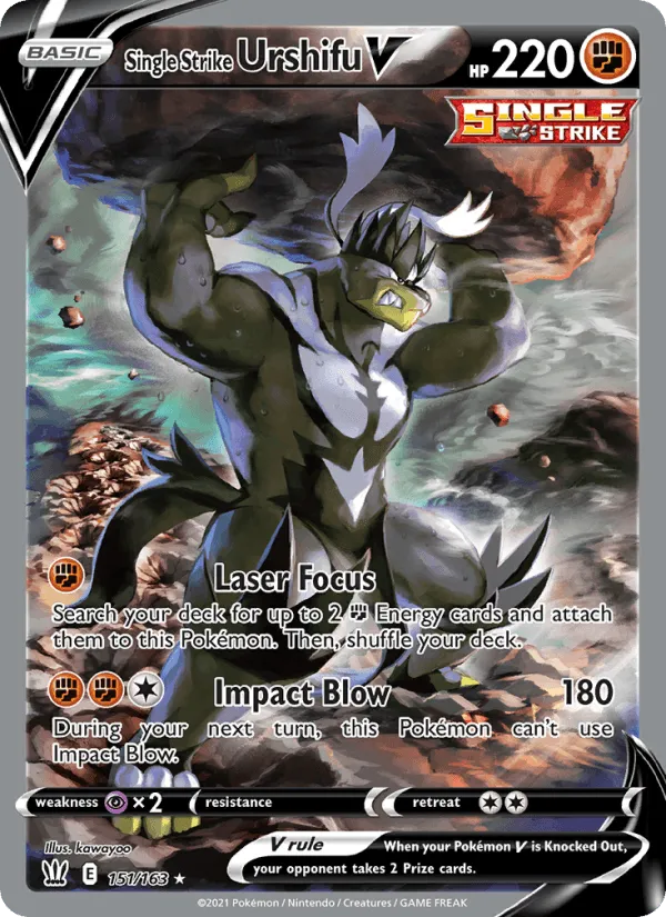 Carte Shifours Poing Final V — Battle Styles