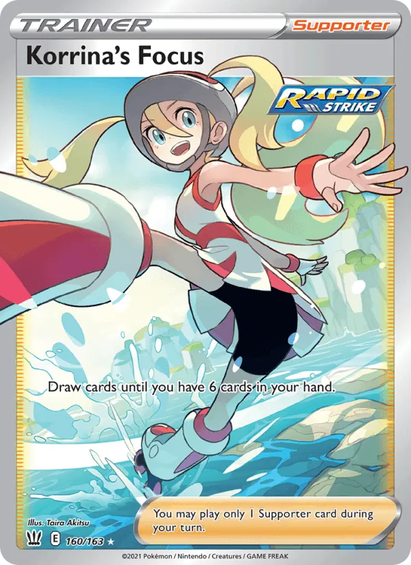 Carte Korrina's Focus — Battle Styles