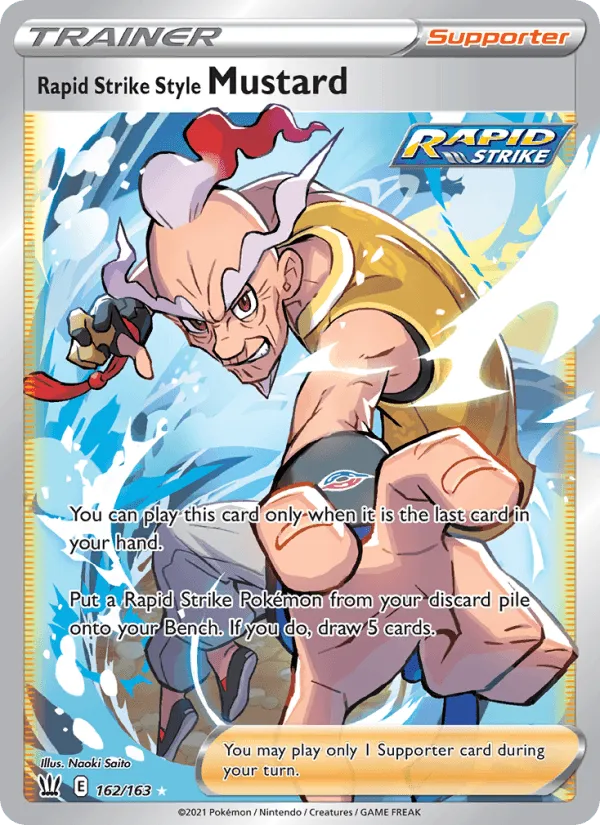Carte Mustar Style Mille Poings — Battle Styles