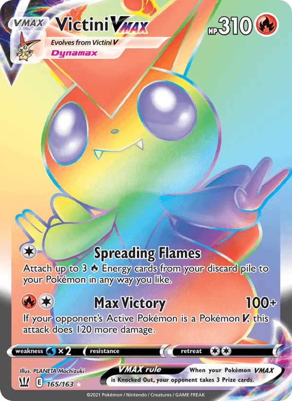 Carte Victini VMAX — Battle Styles