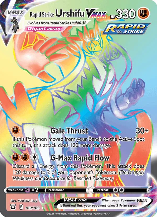 Carte Shifours Mille Poings VMAX — Battle Styles