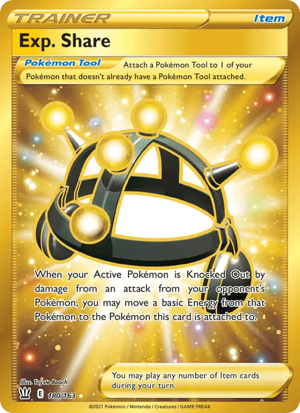 Carte Exp. Share — Battle Styles