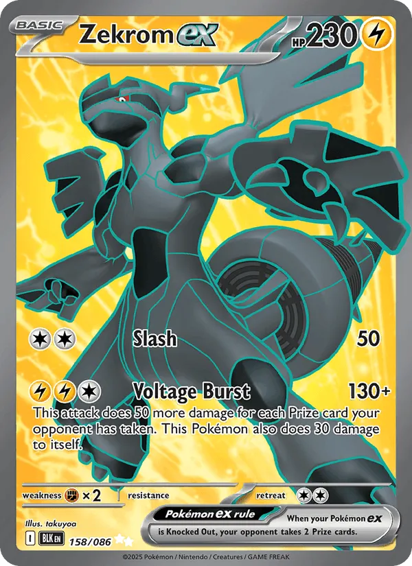 Carte Zekrom ex — Black Bolt Additionals