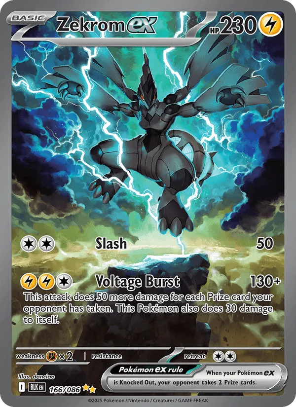 Carte Zekrom ex — Black Bolt Additionals