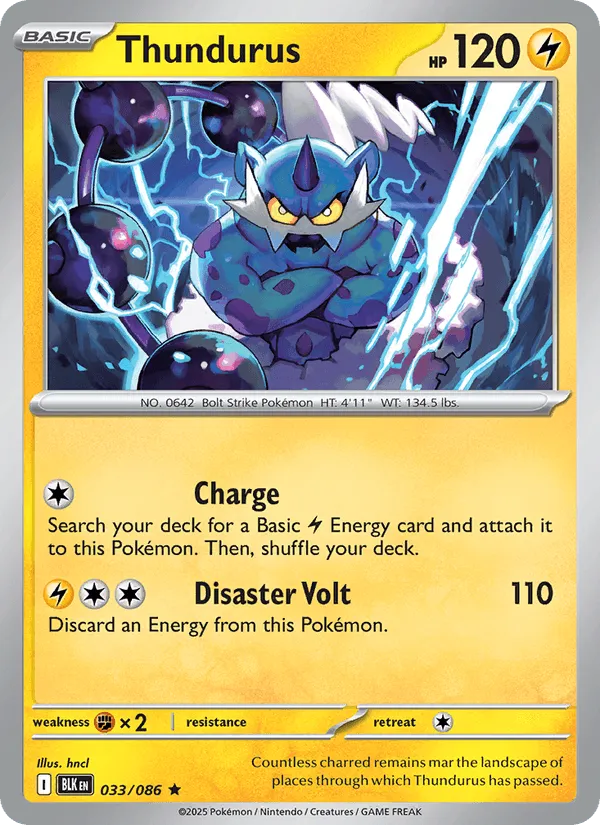 Carte Fulguris — Black Bolt