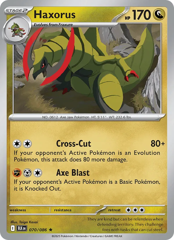 Carte Tranchodon — Black Bolt