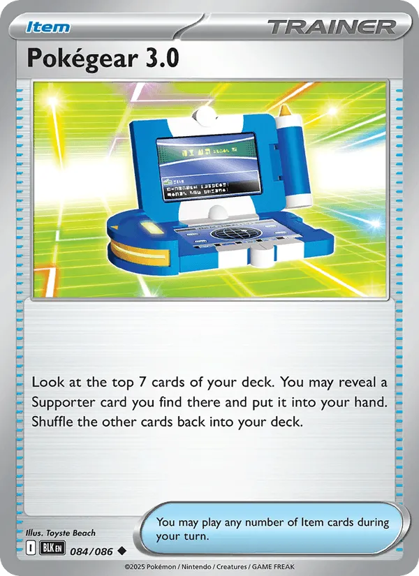 Carte Pokématos 3.0 — Black Bolt
