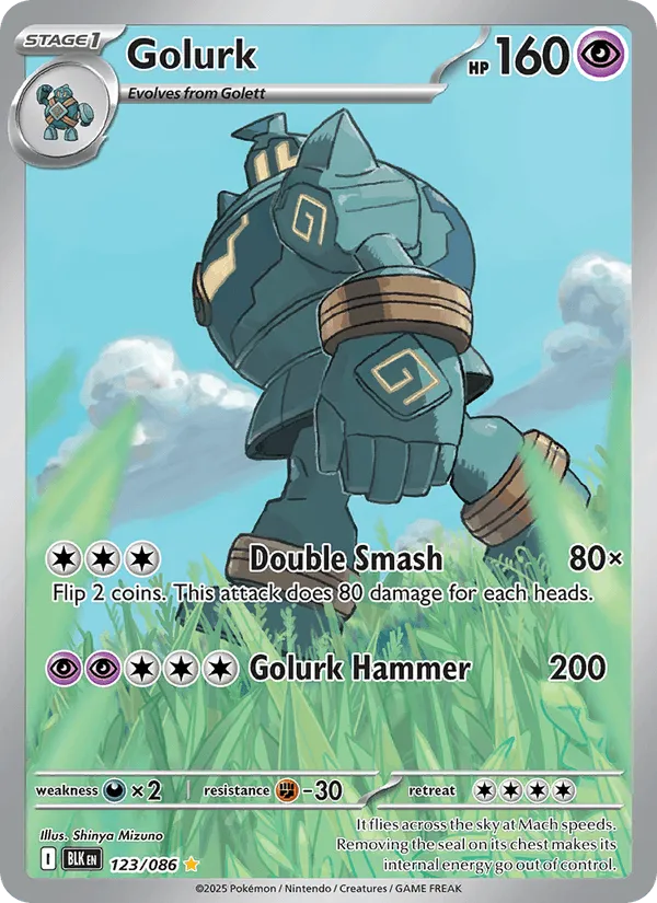 Carte Golemastoc — Black Bolt