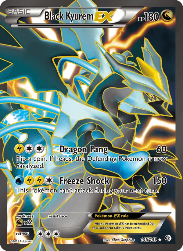 Carte Black Kyurem-EX — Boundaries Crossed