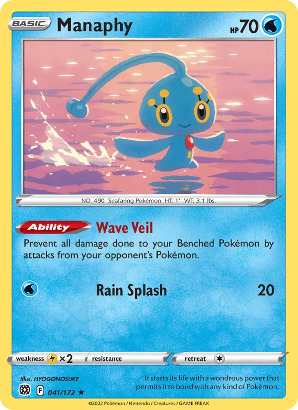 Carte Manaphy — Brilliant Stars